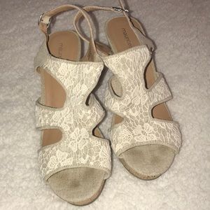 Maurice’s brand wedge sandals